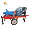 Water filling diesel engine driven multistage centrifugal water pump